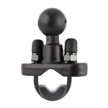 RAM Mounts base para riel con perno en U zincado 0.5 a 1.25 pulgadas diámetro y bola 1 pulgada