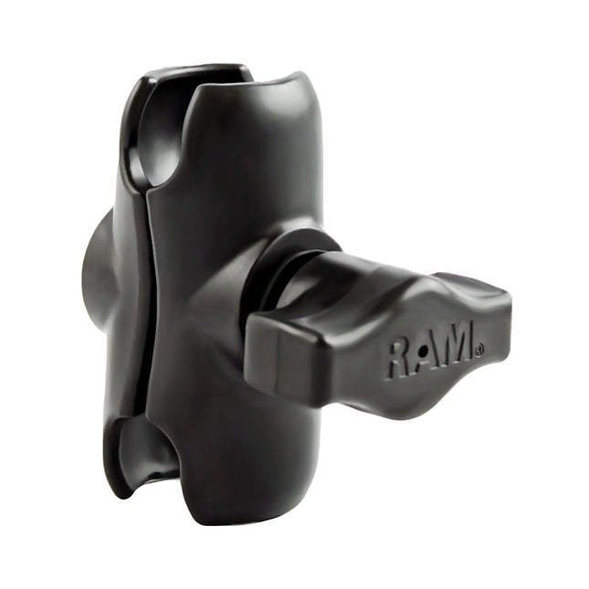 RAM Mounts Short Double Socket Arm Soporte Ajustable de Aluminio Marítimo para Bases de 1 Pulgada