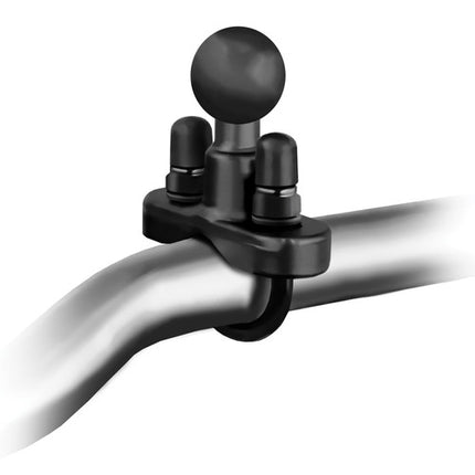 RAM Mounts base para riel con perno en U zincado 0.5 a 1.25 pulgadas diámetro y bola 1 pulgada