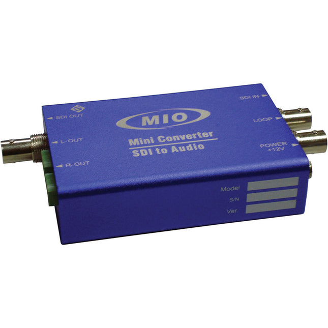 Gra-Vue MMIO DEMUX-HDSDI 3G-SDI De-Embedder Audio Balanceado con Indicadores LED
