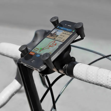 RAM Mounts EZ-ON/OFF Soporte para Bicicleta con X-Grip Ajustable Acero Inoxidable