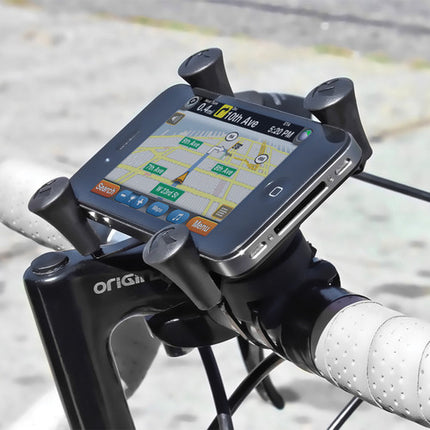 RAM Mounts EZ-ON/OFF Soporte para Bicicleta con X-Grip Ajustable Acero Inoxidable