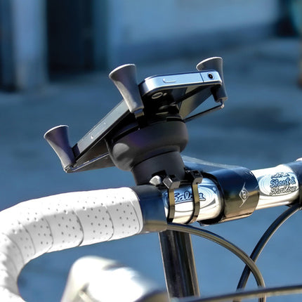 RAM Mounts EZ-ON/OFF Soporte para Bicicleta con X-Grip Ajustable Acero Inoxidable