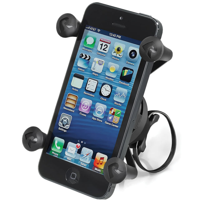 RAM Mounts EZ-ON/OFF Soporte para Bicicleta con X-Grip Ajustable Acero Inoxidable