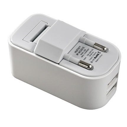 Xuma Cargador de Pared USB Dual Europeo 2.1A Indicador LED