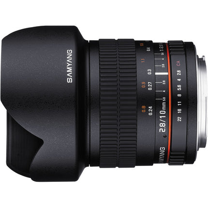 Samyang 10mm f2.8 ED AS NCS CS Objetivo para Pentax K Montura APS-C