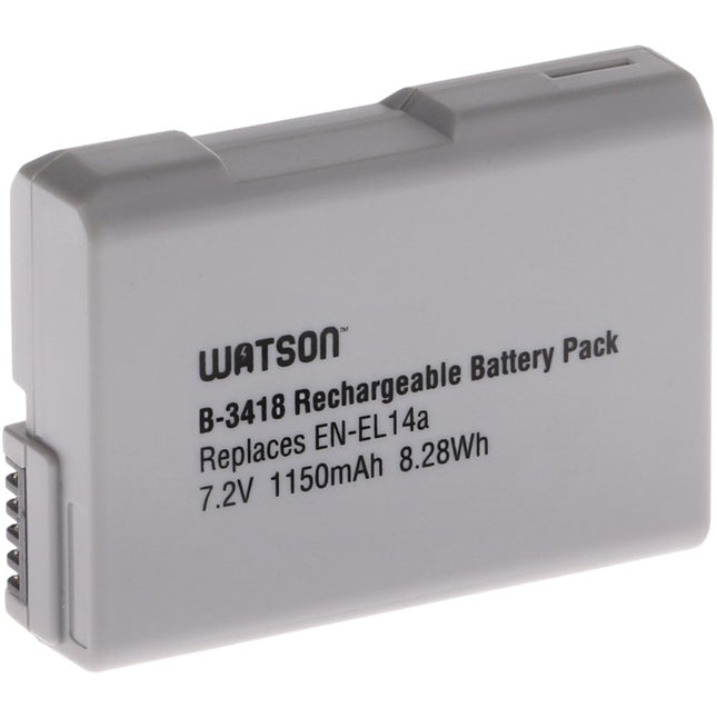 Watson EN-EL14A Batería de Ion Litio 7.2V 1150mAh para Nikon