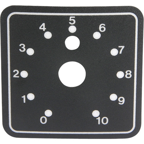 AtlasIED AT35-RM Atenuador Montado en Rack 35W con Pasos 3dB Negro Mate