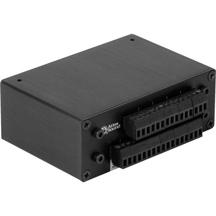 AtlasIED TSD-DA28 Amplificador de Distribución 2x8 con Soportes y Retenedores