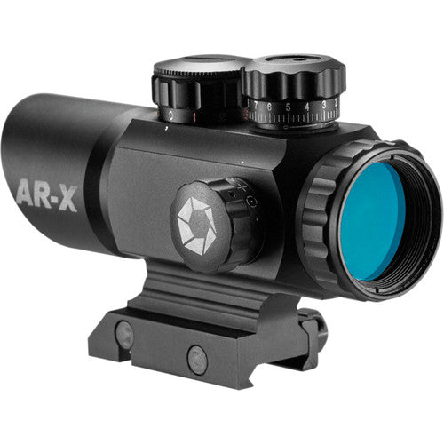 Barska AR-X 1x35mm Visor Punto Rojo Verde Multi-Retícula 5 Intensidades
