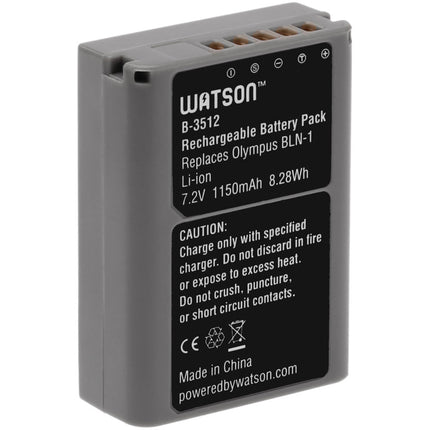 Watson BLN-1 Batería de Litio 7.2V 1150mAh Repuesto para Olympus