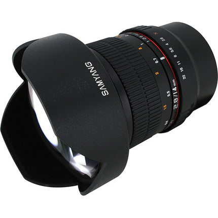 Samyang 14mm f/2.8 ED AS IF UMC objetivo para Sony E Montura Full Frame y APS-C con enfoque manual y parasol integrado