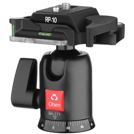 Oben BA-111 Cabeza de Bola con Palanca Carga 11 lb Altura Máx 3.2"