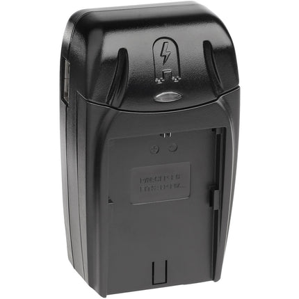 Watson Cargador Compacto AC DC para Baterías LP-E6 Diseño Plegable y USB-A