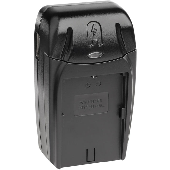 Watson Cargador Compacto AC DC para Baterías LP-E6 Diseño Plegable y USB-A