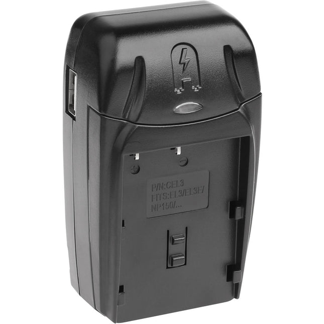 Watson Cargador compacto AC/DC para batería EN-EL3 EN-EL3e NP-150 con adaptador de coche y enchufe europeo