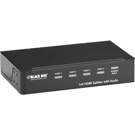 Black Box 1 x 4 Divisor HDMI con Audio Soporta 1080p y 1920 x 1200