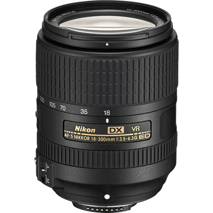 Nikon AF-S DX NIKKOR 18-300mm f3.5-6.3G ED VR Objetivo estabilizador 27-450mm