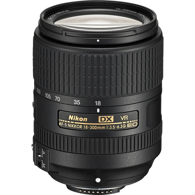 Nikon AF-S DX NIKKOR 18-300mm f3.5-6.3G ED VR Objetivo estabilizador 27-450mm