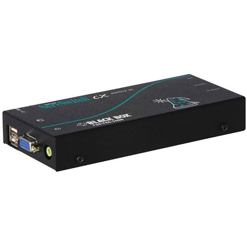 Black Box ServSwitch CX Estación de Usuario Básica con 2 USB y 2 RJ45