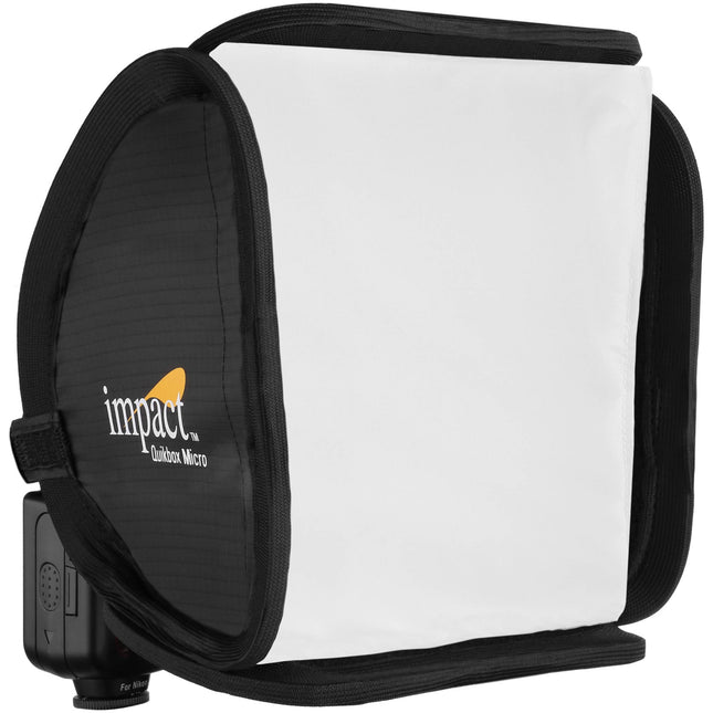 Impact Quikbox Micro Softbox para flash con difusor y baffle 23x23 cm