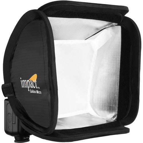 Impact Quikbox Micro Softbox para flash con difusor y baffle 23x23 cm