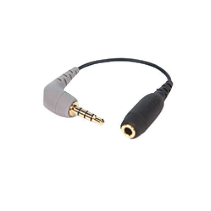 RODE SC4 Adaptador de cable 3.5mm TRS a TRRS para smartphones con conectores chapados en oro