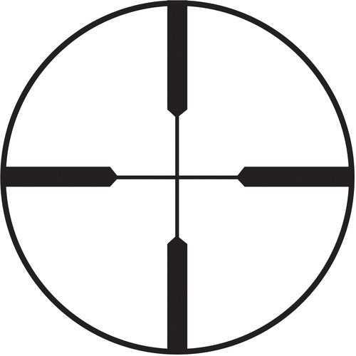 Burris Optics 2.75x20 Visor para Rifle con Retícula Heavy Plex y 7.3" de Alivio Ocular