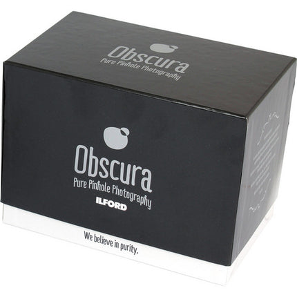 Ilford Obscura Kit Cámara Estenopeica Foco 87mm Film 4x5 Pulgadas