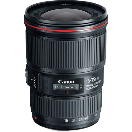 Canon EF 16-35mm f4L IS USM Lente gran angular estabilizador óptico