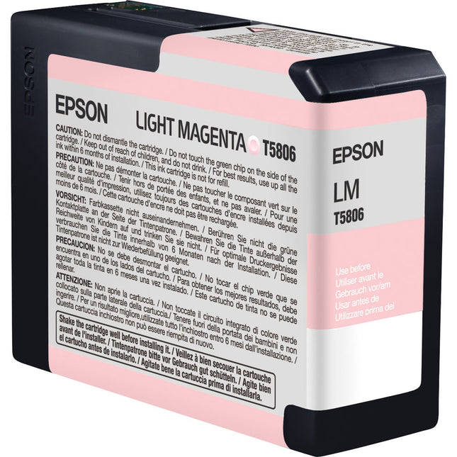 Cartucho de tinta Epson UltraChrome K3 Light Magenta 80mL para impresoras Epson Stylus Pro