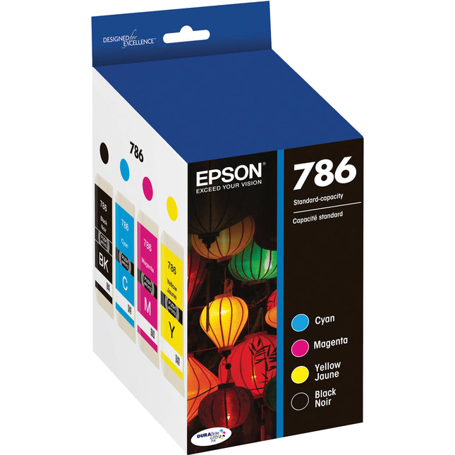 Epson 786 DURABrite Combo Pack Cartuchos de Tinta Negro y Color estándar