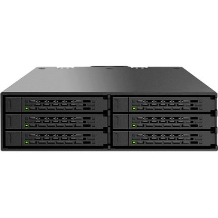 Icy Dock ToughArmor MB996SP-6SB Bahía para 6 discos 2.5 SATA 6 Gb/s Ventilador 1.57"