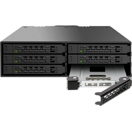 Icy Dock ToughArmor MB996SP-6SB Bahía para 6 discos 2.5 SATA 6 Gb/s Ventilador 1.57"