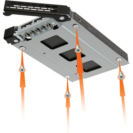 Icy Dock ToughArmor MB996SP-6SB Bahía para 6 discos 2.5 SATA 6 Gb/s Ventilador 1.57"