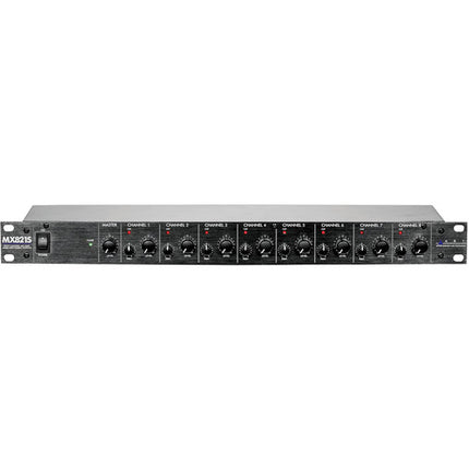 ART MX821S Mesa de Mezclas de 8 Canales con Salidas Estéreo y Alimentación Phantom