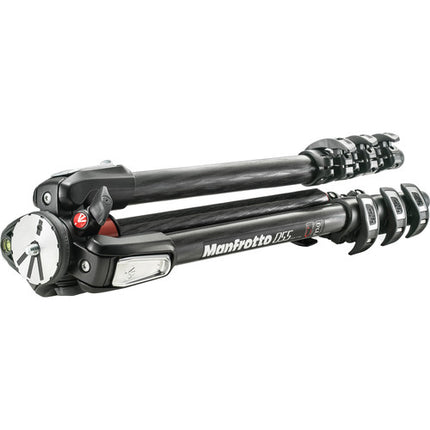 Manfrotto MT055CXPRO4 trípode de fibra de carbono 71.4 pulgadas altura máxima 19.8 lb capacidad carga con rótula MHXPRO-BHQ2 y sistema de liberación rápida 200PL