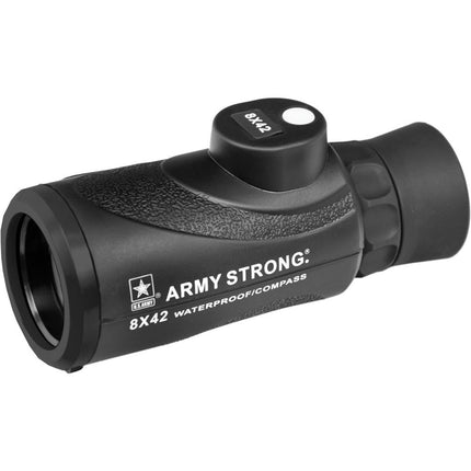 US ARMY Monocular 8x42 Impermeable Prismas BAK4 Brújula integrada