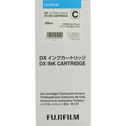 FUJIFILM Cyan VIVIDIA Tinta para Impresora DX100 Capacidad 200 mL
