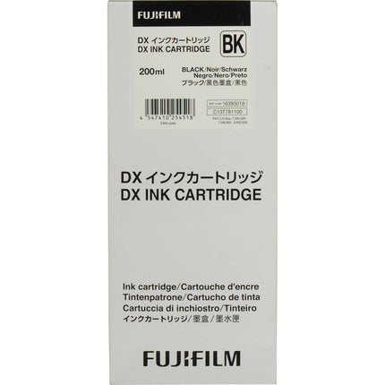 Cartucho de Tinta Negra FUJIFILM VIVIDIA para Impresora DX100 200 mL Dye-Based