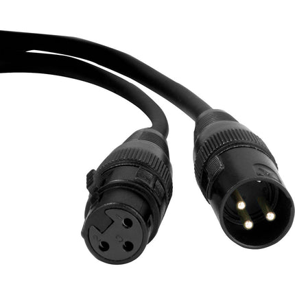 American DJ DMX Pro Serie Cable DMX 3 Pines 5 Pies Conectores Resistentes