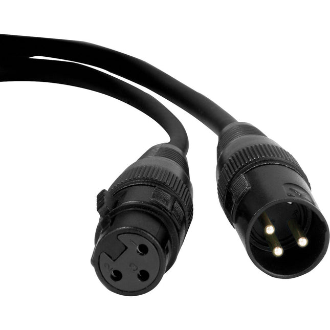 American DJ DMX Pro Serie Cable DMX 3 Pines 5 Pies Conectores Resistentes