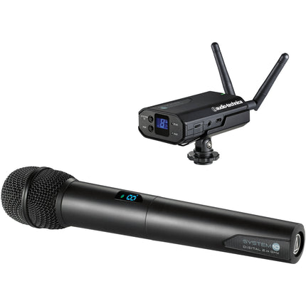Audio-Technica ATW-1702 Sistema Inalámbrico Micrófono Mano Hypercardioide 7h Batería