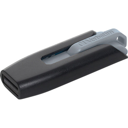 Verbatim 128GB Store n Go V3 Memoria USB 3.0 Retráctil Gris Negro