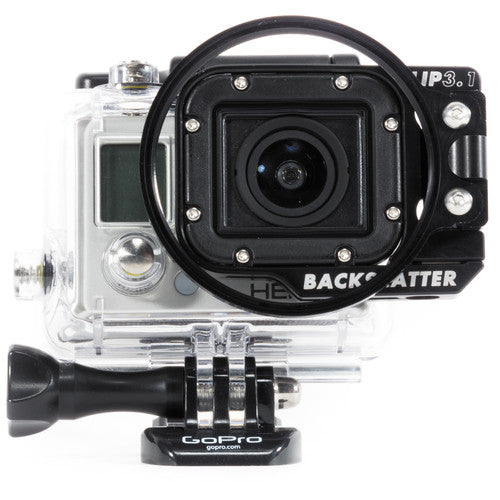 Flip Filters FLIP4 Adaptador roscado 55mm para filtros GoPro HERO4 HERO3+