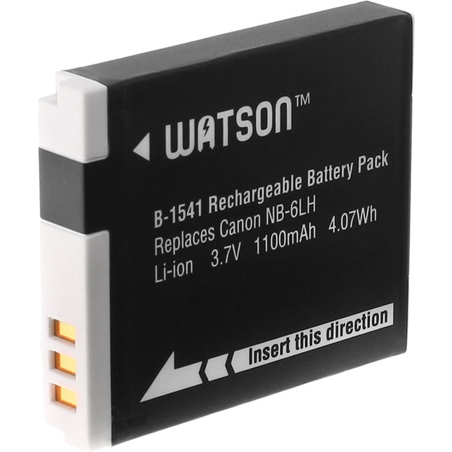 Watson NB-6LH Batería de iones de litio 3.7V 1100mAh para Canon
