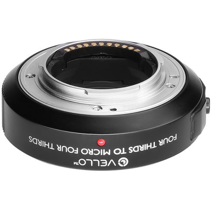 Vello Adaptador Automático Lente Four Thirds a Micro Four Thirds Metal