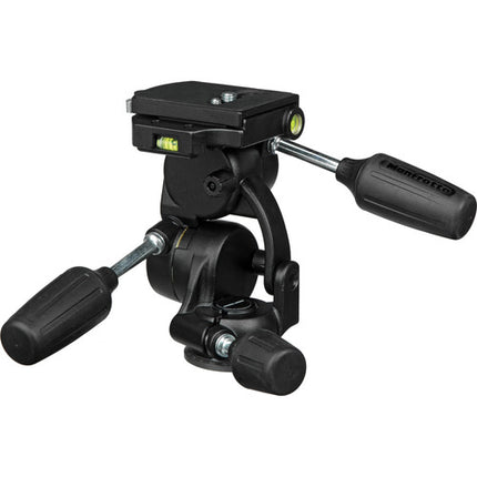 Manfrotto 808RC4 Cabezal Panorámico con Placa 410PL y 26.5 lb capacidad
