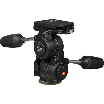 Manfrotto 808RC4 Cabezal Panorámico con Placa 410PL y 26.5 lb capacidad