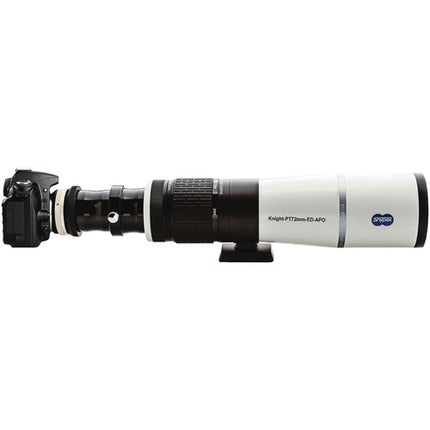 Snypex Knight PT 72mm f6.0 ED-APO Telescopio óptico con lente 72mm y funda rígida